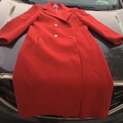 Red Coat About A 16 Vintage? Classic Style