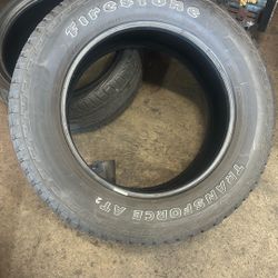 3 Firestone Tires Has 8320 Miles On Them  Only 3 285-60-20