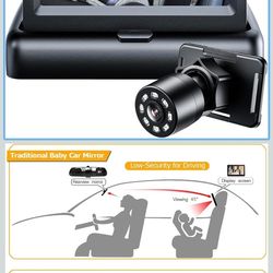 Rear baby monitor camera