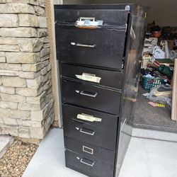 One Large Filing Cabinet Left With Brand New Files