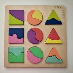 Lovevery - Land And Sky Two-Part Puzzle Board