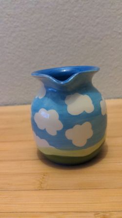 Ben & Jerry's Ice Cream Blue Clouds Creamer  RARE