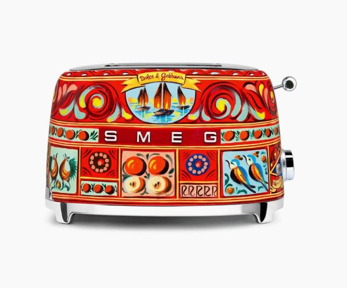 SMEG x  Dolce & Gabbana Toaster Made In Italy New In Box Kitchen Appliance By SMEG AND D&G