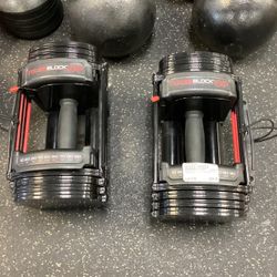 PowerBlock EXP50 Adjustable Dumbbells 5-50 Lbs
