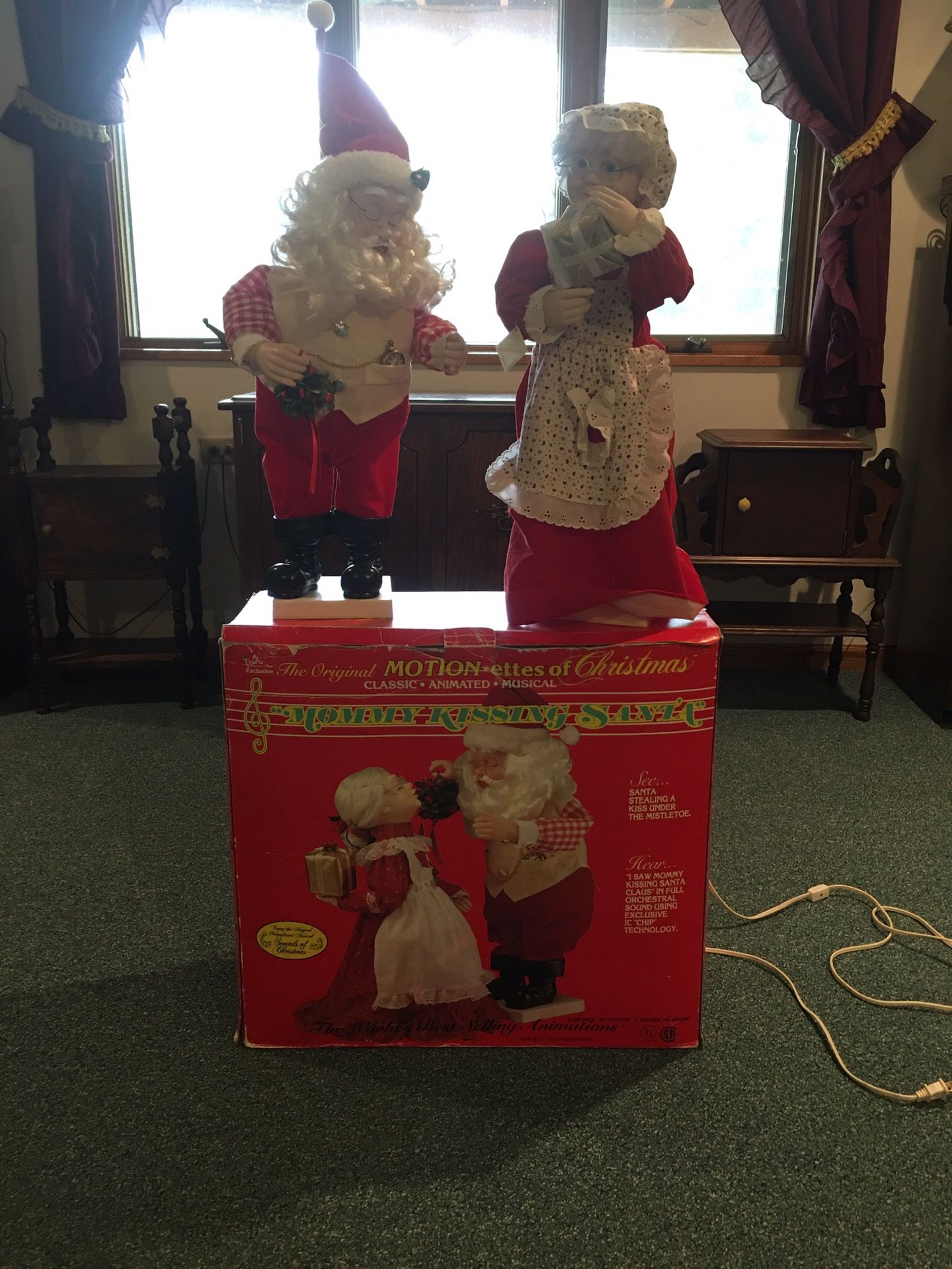 Mr. and Mrs. clause Christmas decorations