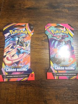 Pokemon TCG Mega Evolution Chaos Rising Booster Packs