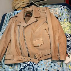 Classic Real Leather Jacket 