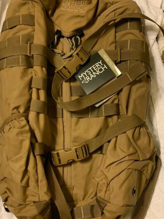 Mystery Ranch BVS 3 day pack coyote