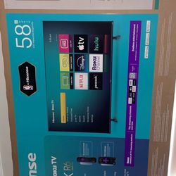 58” Roku tv ( Brand new Never Opened )