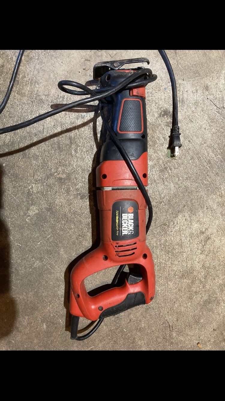 Black And Decker Sawzall