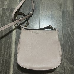 Kate Spade Light Pink Pebble Leather Medium Purse Handbag Bag Crossbody