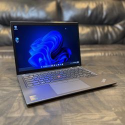 Lenovo ThinkPad X13 Gen 2 Core i5 IPS 11th gen 8GB RAM 256GB SSD USB C Full HD 1200p Windows 11 laptop computer 