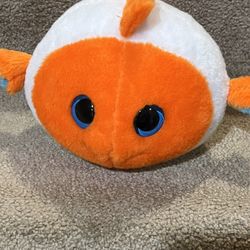 Goldfish 7” Round Squishy soft  Plush stuffed animal