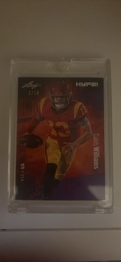 Caleb Williams USC leaf /10