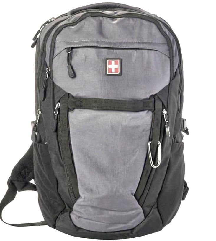 NEW w/TAGS! Swiss Tech Ultimate Canton Universal Backpack Unisex Large