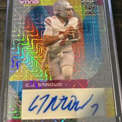 CJ Stroud Auto Card