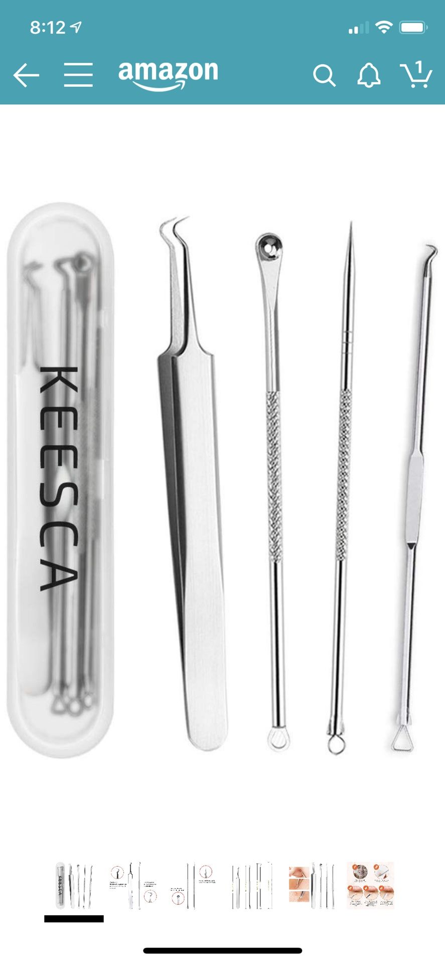 KEESCA blackhead remover kit