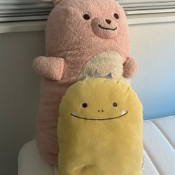 Cute Ser Of Médium Size Toy Plush & Decor For Kids - Like New!