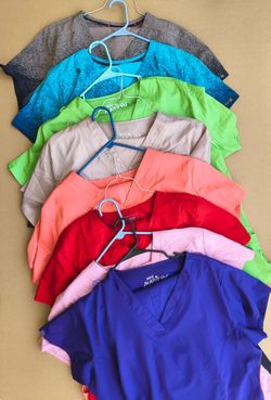 medical scrub tops & bottoms