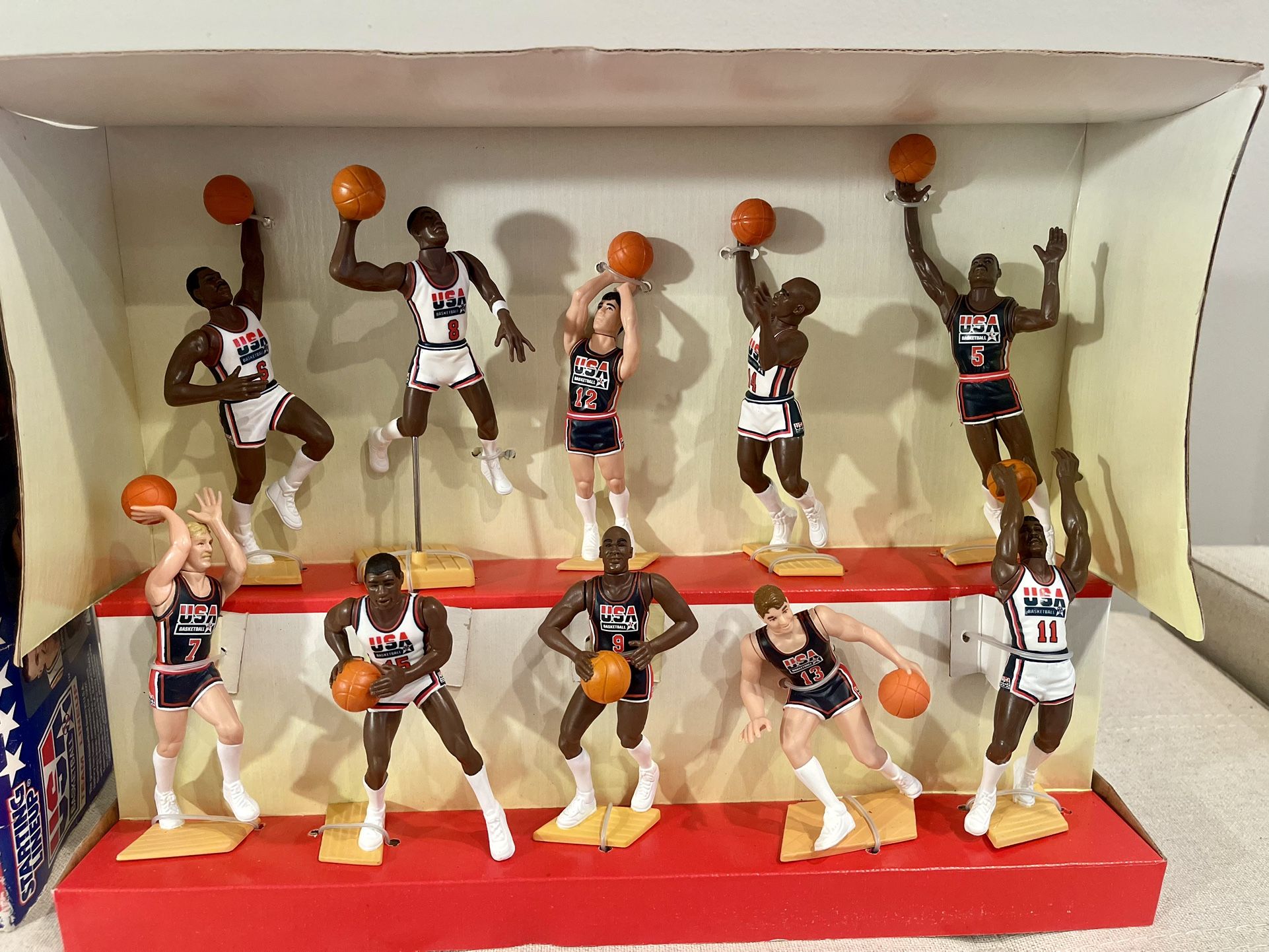 1992 Kenner Starting Lineup USA Basketball Olympic Dream Team Box