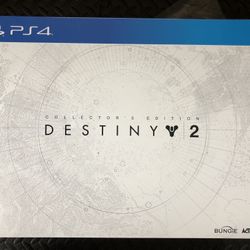 Destiny 2 Collectors Edition PS4 FACTORY SEALED
