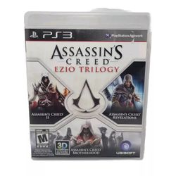 Assassin's Creed Ezio Trilogy (Sony PlayStation 3, 2012) PS3 Complete W/Manual