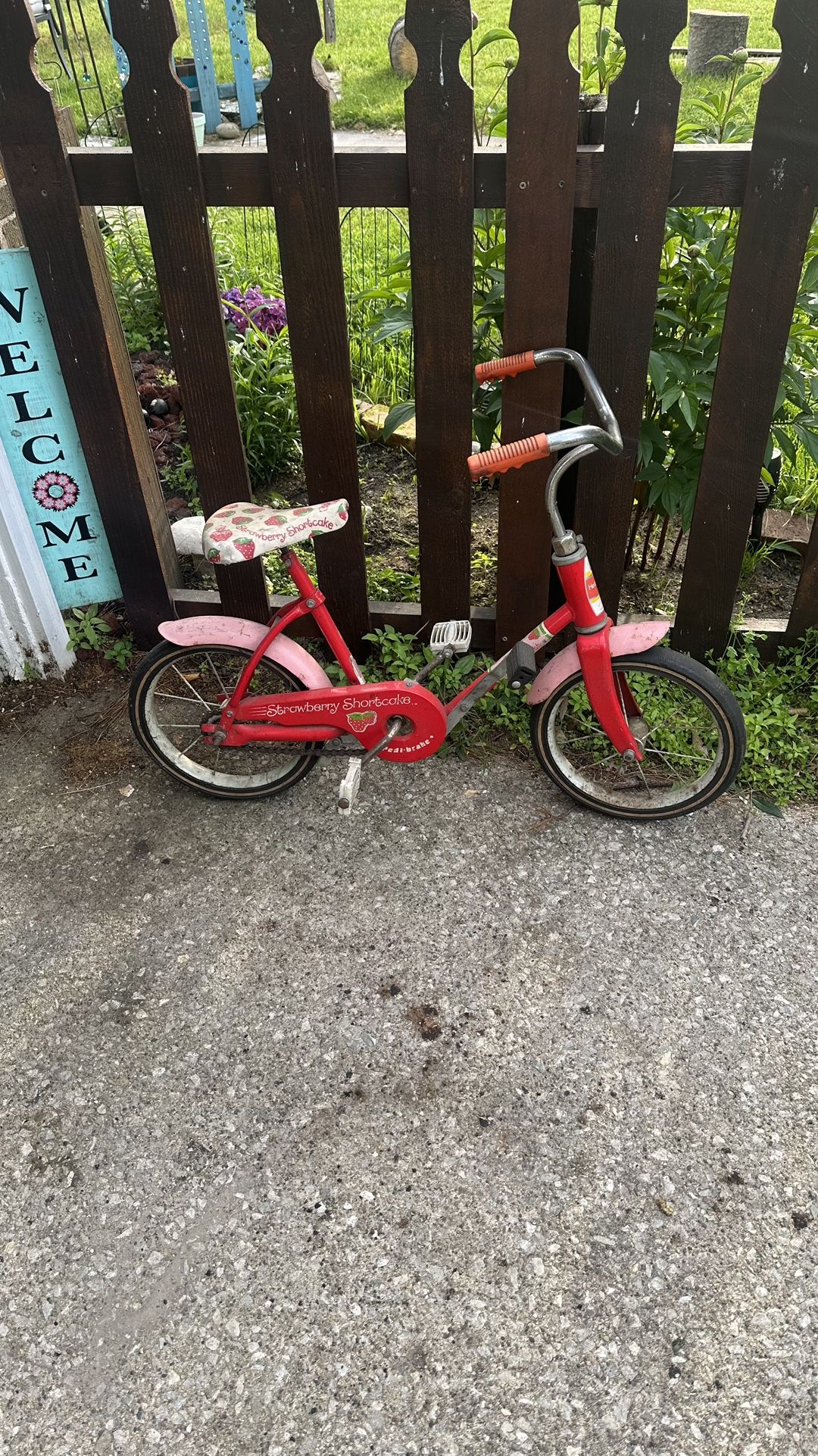 Vintage Strawberry Shortcake Bike