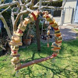 Parrot Swing Macaw, Amazon Bird.Toy