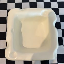 Brand New Ceramic Dog Bowl | Cheese Shape | Durable and Easy to Clean