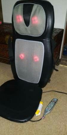 Shiatsu Massaging Cushion! By Homedics! Like New.