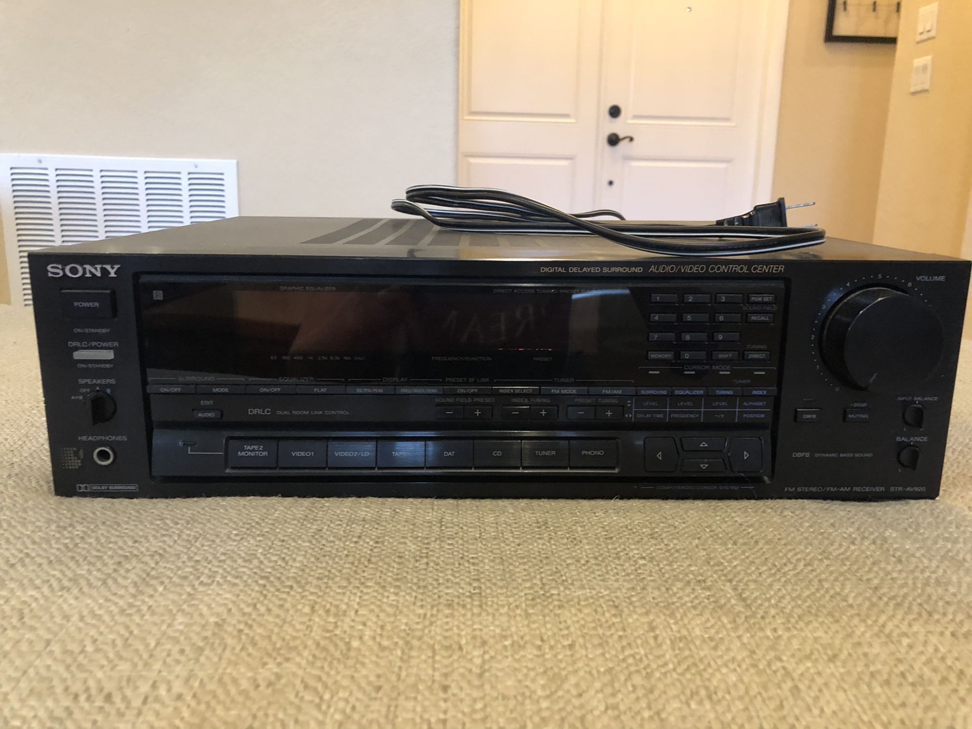 Sony Receiver