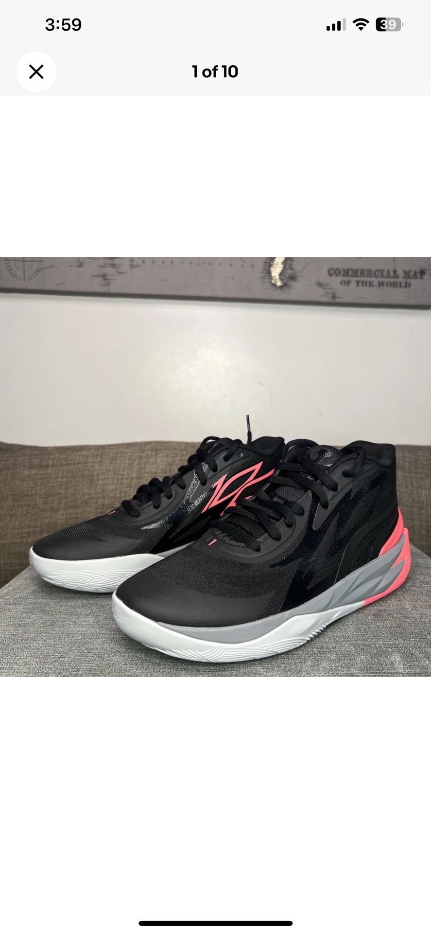 Puma Flare La Melo Basketball  Size 12
