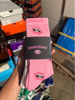 Chrome Hearts Size M Chomper Socks