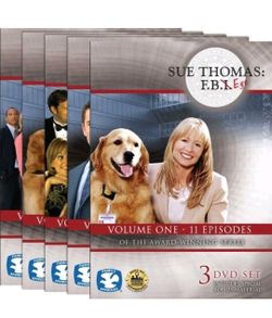 Brand New Sealed Sue Thomas F.B.Eye Complete Series Volumes 1-5 DVD 56 Episodes 