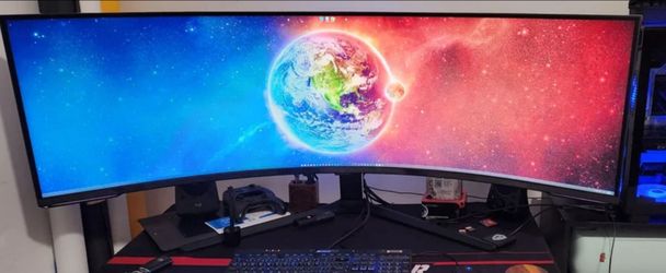 Samsung 57 Inch Odyssey Neo G9 Dual 4K | HDR 1000 | 240Hz | Mini-LED | Gaming Monitor