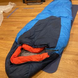 Kelty Cosmic 20 Long Size Sleeping Bag Rei Camping Hiking Backpacking