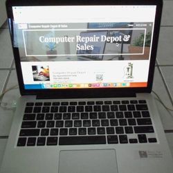 2013 Apple Macbook Pro 13" laptop (contact info removed) 8GB 256G Flash Ventura - $275 (Schererville IN)

