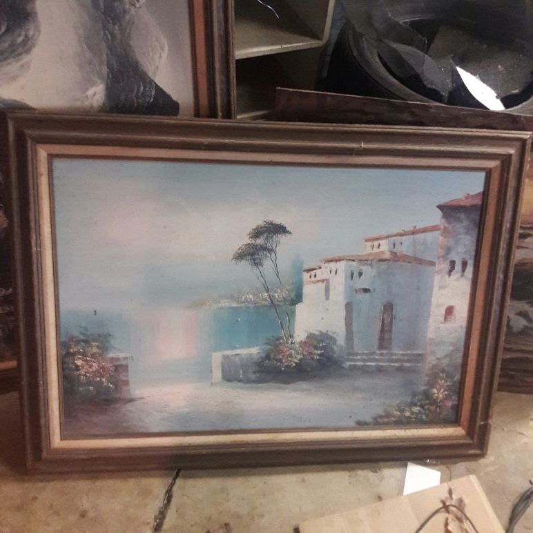 Oil painting on canvas