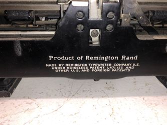 Remington Typewriter