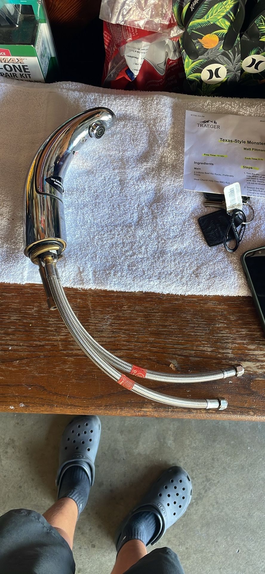 Sloan automatic water faucet