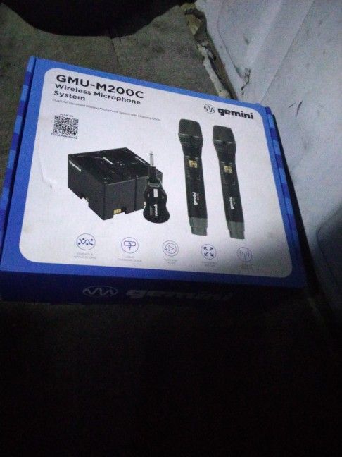 Gmu-m200c Gemini Wireless Microphone System