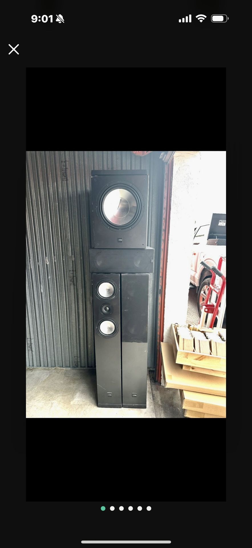 Used Home, Surround Canton Speaker System