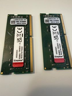 Kingston 32GB (2×16GB) DDR4 3200MHz Laptop RAM – SO-DIMM