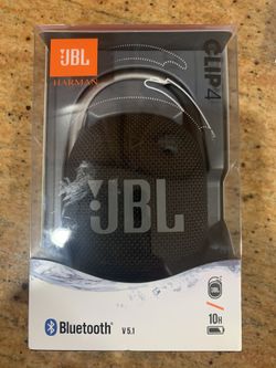 JBL Clip 4 Bluetooth Speaker Brand New Sealed