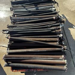 Garage Door Torsion Spring, Hinges, Cables, Wheels