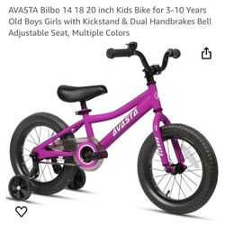 Avasta Bilbo 14’’  kids bike pink (leight weight)