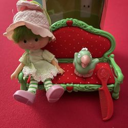 Lime Chiffon Doll Parfait Parrot & Comb Strawberry Shortcake.
