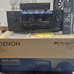 Denon AVR-x4000 Powerful 4k Receiver