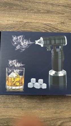 Cocktail Smoker Kit with Whiskey Stones