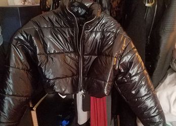 Cropped Bomber Jacket XL